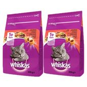 Whiskas 2x300 gr Ton Balıklı Ve Sebzeli Kuru Kedi Maması