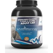 WhiteVeterinay Az Tahıllı Kısırlaştırlmış Kümes Hayvanlı 1.5 kg Kedi Maması