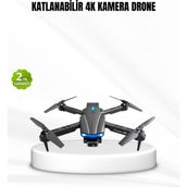 Wi-Fi Bağlantılı 4K Drone Katlanabilir ve 360° Takla Özellikli - Lisinya - Renkli - #