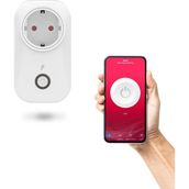Wifi Akıllı Akım Korumalı Priz (16 Amper), Uzaktan Kontrol, Anlık Enerji Tüketim Takip,tuya Destekli
