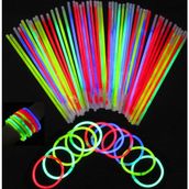 Wildlebend 100 Adet 20 cm Glow Stick Kırılan Fosforlu Çubuk