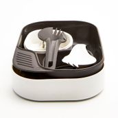 Wildo 6619 Camp-A-Box Duo Light Beyaz Yemek Seti