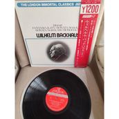 Wılhelm Backhaus Plays Mozart - 1974 Japonya Basım - Lp Plak Albüm - Obi’li 2. El