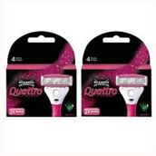 Wilkinson 2 Adet Yedek Başlık Sword Quattro Kadın Tıraş Bıçağı