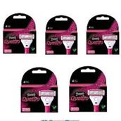 Wilkinson Sword 5 Adet Yedek Başlık Quattro Kadın Tıraş Bıçağı