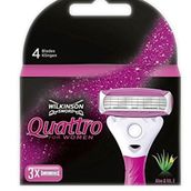 Wilkinson Sword Quattro 3'lü 200 Adet Kadın Yedek Tıraş Bıçağı