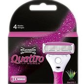 Wilkinson Sword Quattro Kadın Yedek 3'lü Tıraş Bıçağı