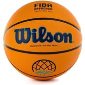Wilson Basketbol, EVO Next Champions League resmi basketbol topu, FIBA onaylı, salon için uygundur, kompozit malzeme, WTB0900XBBCL, 7