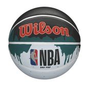 Wilson Basketbol topu NBA DRV PRO DRIP, dış mekan, Tackskin kauçuk, boyut: 7, yeşil