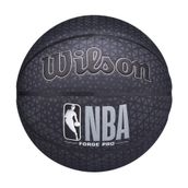 WILSON NBA Forge Pro Baskılı Top WTB8001XB, Unisex, Basketbol, Siyah/Gri, 7