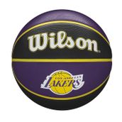 Wilson Üniseks Yetişkin Nba Team Tribute Basketbol topu,Los Angeles Lakers,7