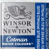 Winsor Newton Intense Blue 327 Yarım Tablet Sulu Boya