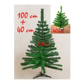 Winterfest 100 Cm Ve 40 Cm Yılbaşı Çam Ağacı 90 Adet Uzun Gür Dallı