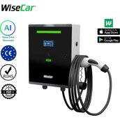 Wisecar Wt1 Smart Kartlı 7.4 Kw Duvar Tipi Elektrikli Araç Şarj Istasyonu Kablolu
