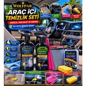 Wolfpar Araç Içi Temizlik Seti – Döşeme, Torpido ve Iç Mekan Bakım Seti