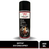 Wöller Şeffaf Sıvı Gres Yağı Sprey 400 ml Çok Amaçlı Kullanım İçin Etkili Temizlik
