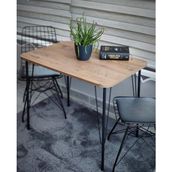 Wood Idea 60X90 Atlantik Çam Yemek Masası,mutfak Masası,balkon Masası - 60 x 90 cm