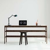Woodesk Cpt4630-180 Ceviz Renk Ahşap Çalışma Masası