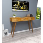 Woodface Rolls Doğal Meşe Ahşap Dresuar