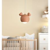 Woodhub Mickey Mouse Sarkıt Lamba / Çocuk Odası - 1 - Ahşap