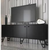 Wood'n Love Bello 160 cm Siyah-Siyah Tv Ünitesi