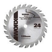 Worx WA5046 120x9.5 mm Ahşap Kesme Elmas, Daire Testere Bıçağı