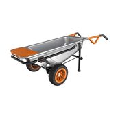Worx WG050 100LT./136KG. Profesyonel Çok Amaçlı El Arabası, Taşıma Arabası - 001-Renkli