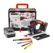 Worx WX550 20 V 2.0 Ah Li-İon Profesyonel Dekupaj ve Tilki Kuyruğu Testere
