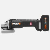 Worx WX813 20Volt 4.0Ah. Liıon Tek Akülü 115Mm Kömürsüz Profesyonel Şarjlı Avuç Taşlama