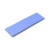 Wozlo 1.0MM*22*70MM Termal Pad M2 SSD Chipset Soğutucu - 7X2CM Silikon Iletken - Mavi - 3.6W/MK