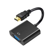 Wozlo Tablet Projeksiyon Notebook Uyumlu HDMI To VGA Kablo Siyah
