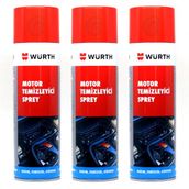 Würth 3x500 ml Motor Temizleyici Sprey