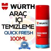 Würth Quick Fresh 100 ml-Koku Bombası Araç İçi Tazeleme Spreyi
