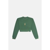 WWF Market Mirket Crop - Yeşil Sweatshirt