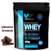 Wwp Platinum Standard Whey Protein Hydrolyzed Tozu .900G . Çikolata Aromalı.