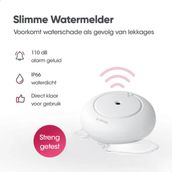X-Sense Sws51 Akıllı Su Kaçağı Sensörü, Dedektörü Kablosuz Wi Fi Li( Wi Fi İçin Sbs50 Baz İstasyonu Gereklidir)