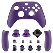 Xbox Serisi X/S Denetleyicisi için Mor Yedek Kabuk Kiti, Xbox Core Kablosuz Denetleyici ile Uyumlu Özel Kılıf Ön Panel Aksesuarları