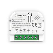 Xenon Smart Akıllı Panjur Anahtarı Elektrikli Panjur Perde ve Jaluzi için Kontrol Modülü Mobil Uygulama Denetimli Panjur Şalteri Zamanlayıcı Anahtar (X7055-Zigbee)