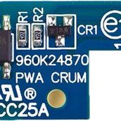 Xerox Phaser 6125-106R01335 Mavi Toner Chip