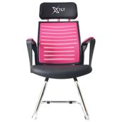 XFly 2400J0545 Pembe File Metal Ayaklı Oyuncu Koltuğu