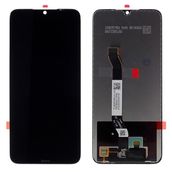 Xiaomi Redmi Note 8 Pro Siyah Lcd Ekran Dokunmatik Çıtasız