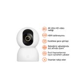 Xiaomi Smart Camera C701 4K Akıllı Güvenlik Kamerası (Xiaomi Türkiye Garantili)