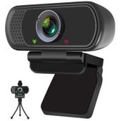 XPCAM Web kamerası, HD Web Kamerası, 1080P, Gizlilik Deklanşörlü ve Tripod Standlı, Mikrofonlu Pro Streaming Web Kamerası, Geniş Ekran USB Bilgisayar Kamerası, PC, Mac Dizüstü Bilgisayar, Masaüstü Görüntülü