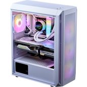 XPG Valor Air Plus VALORAIRPLUSMTA-WHCWW ARGB Fanlı Beyaz ATX Gaming Bilgisayar Kasası