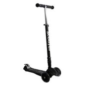 Xslide Siyah Işıklı Tekerlekli Scooter
