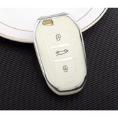 Xukey Peugeot 208 308 508 3008 5008 Anahtar Kılıfı - Beyaz