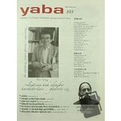 Yaba Edebiyat Dergisi Sayı: 103 /Nisan Mayıs Haziran 2017