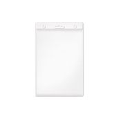 Yaka Kartı Kabı Dikey 87X115MM 8,7X11,50CM - 10 Adet - Şeffaf