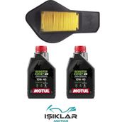 Yamaha Cygnus L Motul Yağ Ve Hava Filtre Bakım Seti Bs0032