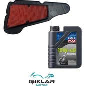 Yamaha Delight 125 Liqui Moly Yağ Ve Hava Filtre Bakım Seti Bs0035